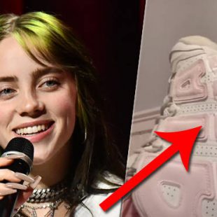 Billie Eilish sparks hilarious viral debate over what colour her shoes are