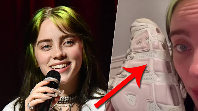 Billie Eilish sparks hilarious viral debate over what colour her shoes are